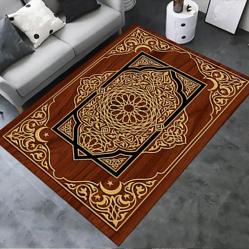 2025 New Muslim Carpet Rug for Living Room Bedroom Home Sofa Decoration,Kids play Non-slip Floor Mat129