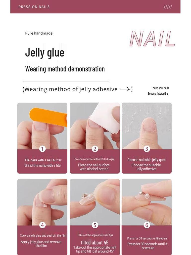 Handmade Super Long Rhinestone Bow Nail Art with Water Pipe Carving