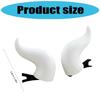 Devil Horn Hair Clip Halloween Party Dressingup Side Clip Costume Props Headwear