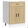 VidaXL Kitchen Cabinet Porto Sonoma Oak Engineered Wood 853970
