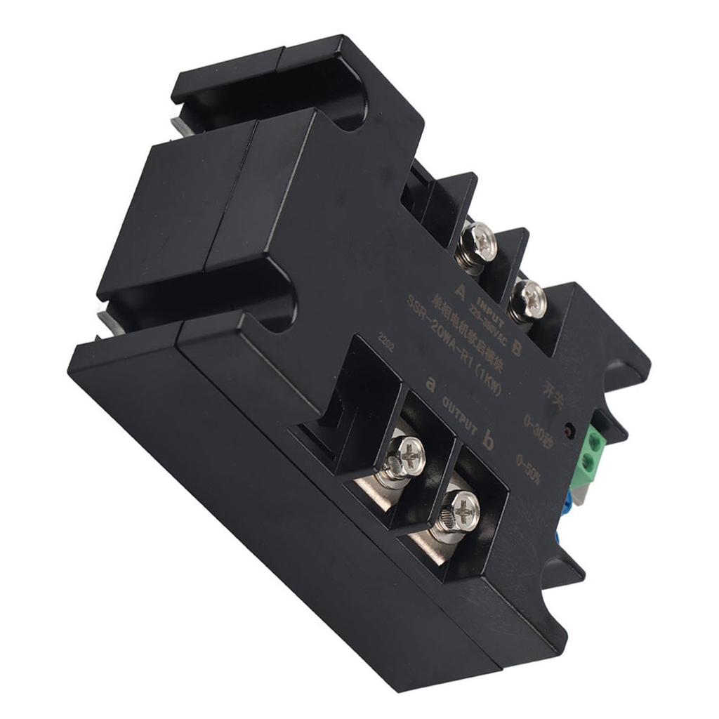 Soft Start Controller Industrial Control Accessory Aluminum Bottom for Single   2 Phase MotorModule