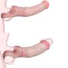 FAAK Silicone Penis Extender Penis Cover Hollow Horse Dildo Soft Thick Condom Cock Enlargement &extensions Sex Toys for Couples