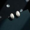 Oval Bean Stud Earrings Retro Simple Versatile Women's Earrings Earrings
