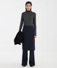 YOUTH Front-Slit Skirt - Navy