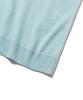 KNITTED Cool Summer Essential Round Short Sleeve Knit Tee Sky Blue