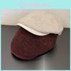 Vintage Retro Simple Solid Color Women Casual Beret Cap For Autumn And Winter