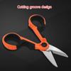 Professional Fishing Shears Fishing Braided Line Scissors with Non-Slip Grip Multifunction Heavy Duty Fishing Scissor