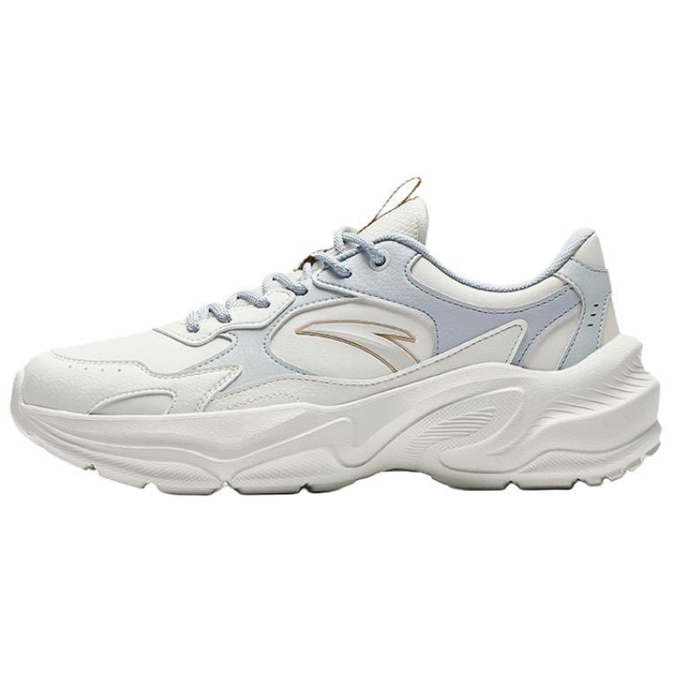 

New ANTA Little Millennium Casual Shoes Women s Low top Blue With White Lettering 922538826-6 35.5