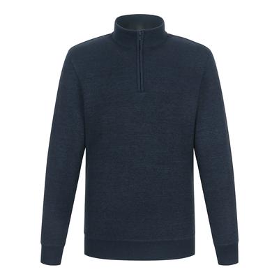 SUPERIOR Men'S Half-Zip Sweater Deep Blue (Im0Erd40245)