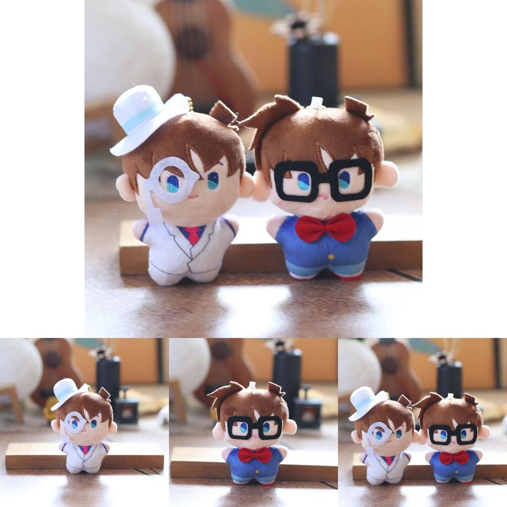 Detektiv Conan Kaitou Kid Plüsch Schlüsselanhänger Rucksackanhänger PP Baumwolle Anime Sammlerstück Geschenk für Fans