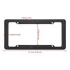 2026 Carbon Fiber ABS License Plate Frame for US/Canada Plates