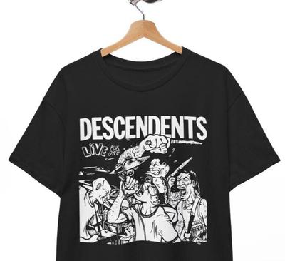 Descendents Tour T-Shirt, Band Rockmusik Shirt, Rock N Roll, Unisex T-Shirt