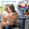 Yarn Storage Bag Knitting Wool Yarn Bags Organizer Crochet DIY Sewing Needles Handbag Weave Tools Accessories Bowl Crafts Tote