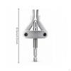 Broken Pipe Thread Extractor Tool High-Speed Steel for Plumbers