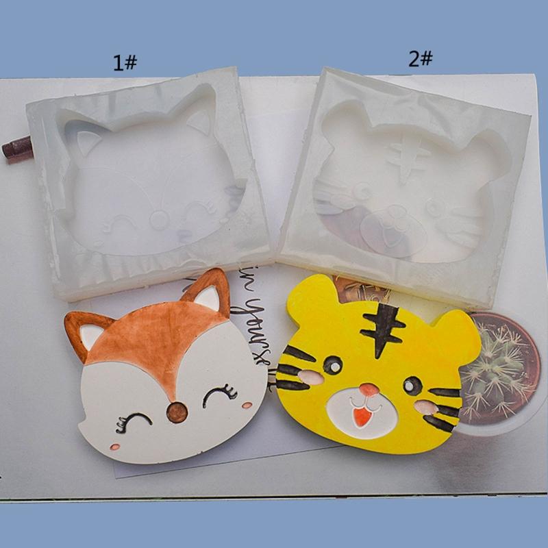 Cartoon Animal Chocolate Cake Baking Molds for Handmade DIY Soap Making Tools