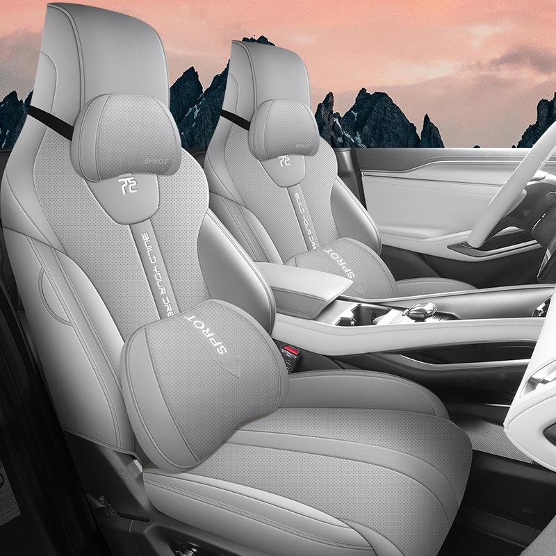 BYD Yuan UP Seat Cushion: Durable, All-Season, Perforated Car Seat Cover.