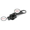 6Pcs Instant Zipper Universal Instant Fix Repair Kit Replacement Zip Slider Teeth Multifunctional Clothing Replacement Zipper