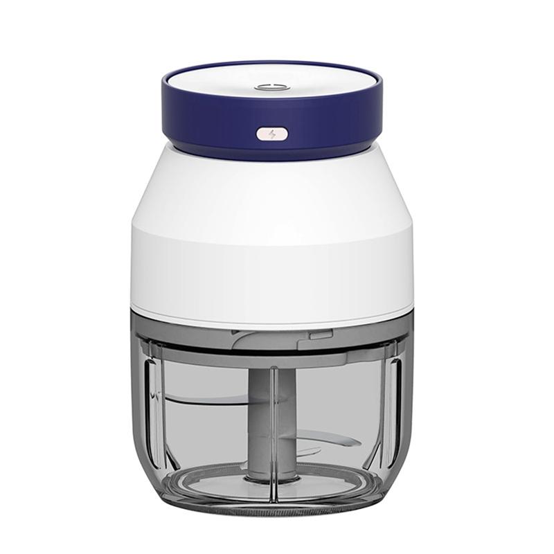 ABWR-Meat Grinder Electric Cooking Machine Food Machine Garlic Mixer Household Stuffing Multifunctional Grinder Durable 270ML