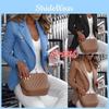 Chic Women Button Slim Fit Blazer Casual Ol Work Jacket Long Sleeve Fashionable Coat