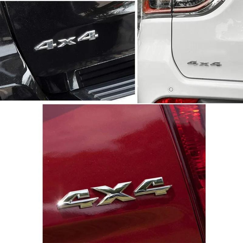 4X4 emblem tail trunk label car stickers for Dodge RAM series jeep off-road vehicle Grand Cherokee herdsman refit 4-wheel drive PP2