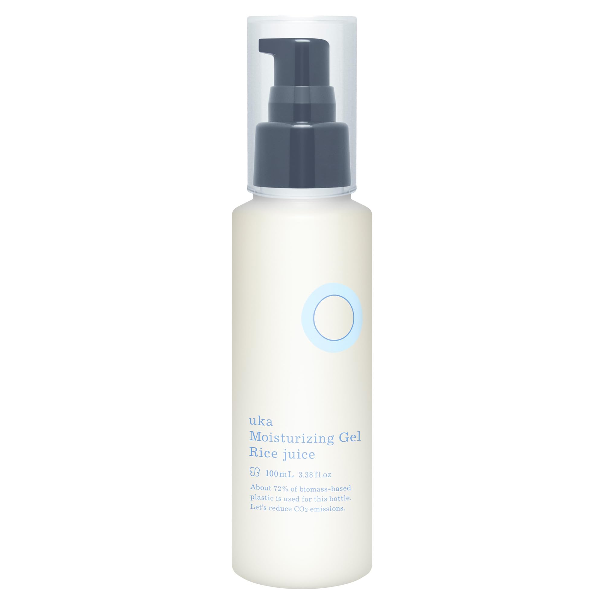 

[Official] uka Moisturizing Gel Rice Juice 100ml Moisturizing Gel for Dry Skin Care, Face Care, Contains Rice Ferment Filtrate and Amino Acids,