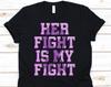 Her Fight Is My Fight Shirt, Epilepsy Awareness Month, Epilepsy, Epilepsy Support, Vintage Epilepsy Ribbon, Epilepsy Warrior