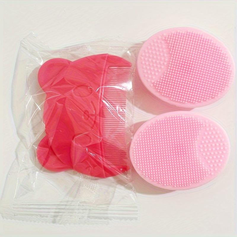 

Детская щетка для купания; Силиконовая массажная щетка; Детская расческа; Детская расческа. 3pcs