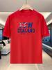 Unisexs Summer Roundneck Shortsleeve Casual Sportswear National English Theme Series Printed Tshirt New Zealand