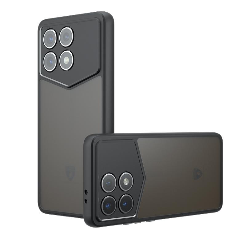 For Xiaomi Redmi K70 K70E Poco F6 X6 Pro Case Matte Magsafe Drop-proof Built-in Airbag Corner Non-yellowing Material Soft Cover