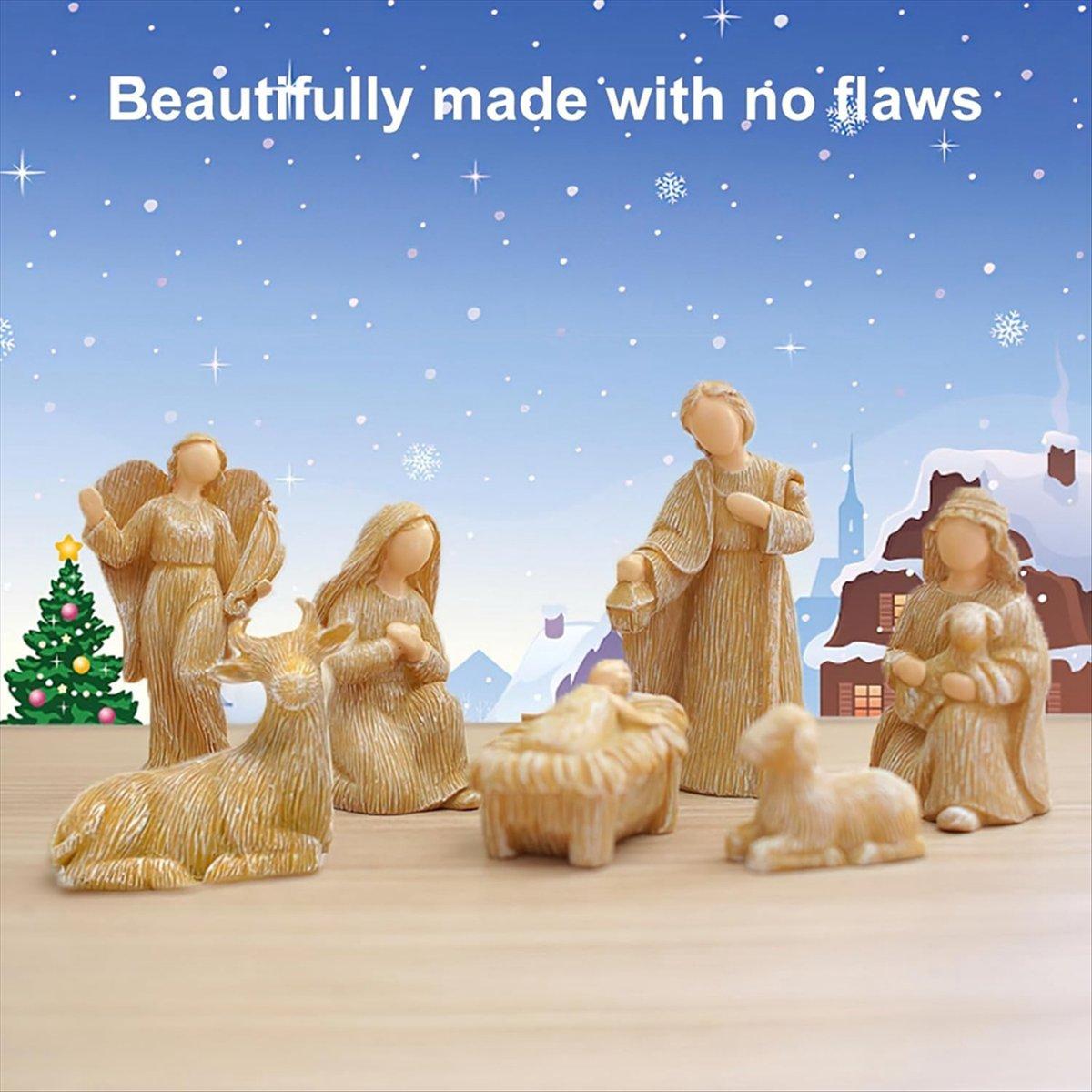 

BHBL Christmas Nativity Set, Set Gift Ornaments Crafts Decoration, Living Room Bedroom Decorative Accessories China Mainland