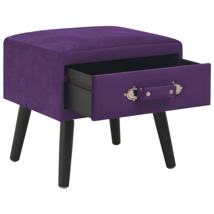 VidaXL 2x Tables de Chevet Table de Nuit Commode Table d’Appoint Bout de Canapé Table Basse Chambre à Coucher Salon Salle de 276385