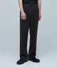 Side Adjust Two-Tuck Wide Slacks [Dark Gray]