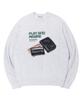 SOUNDSLIFE P&R Graphic Sweatshirts Melange Gray