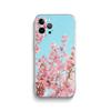 Pink Sakura Phone Case For iPhone 15 14 13 12 11 Pro Max Xs Xr X 7 8 Plus 12 13 Mini Silicone Clear Cover
