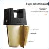 Zhaoran 3-Layer Thickened Disposable Coffee Cups