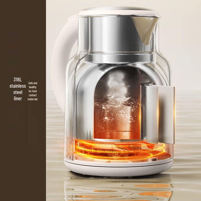 Supor SW-20S86A Electric Kettle: 2L 316L Stainless Steel Large Capacity Water Heater