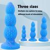 Oversized Alien Silicone Anal Plug - Extra Thick Large Dildo for Men Women, BDSM Backdoor Stretching Adult Sex Toy