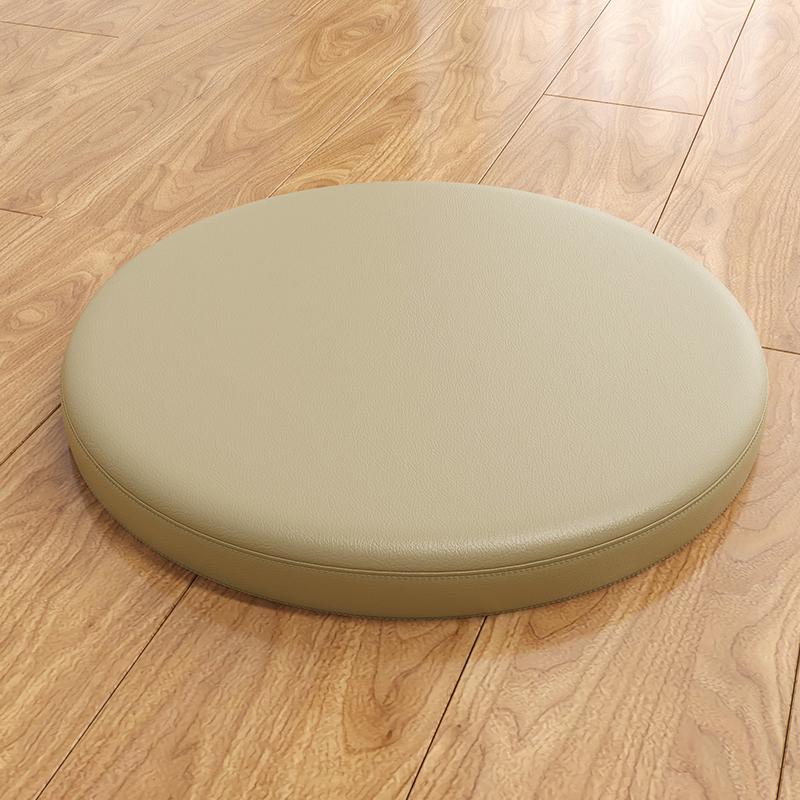 Circular Memory Cotton Pad Leather Cover Memory Cotton Dining Chair Cushion Bar Stool Cushion Putian Anti Slip Soft Seat Cushion