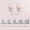 Slow Rebound Ear Plugs Memory Earplugs Noise Reduction Ear Plug Sleep Anti Noise Travel Portable with 3D Eye Mask Silk Eye Patch