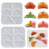 Flexible Silicone Jewelry Mold For Handmade Resin Hair Accessories Moon Crescent Ice Cream Designs Hairpin Mould
