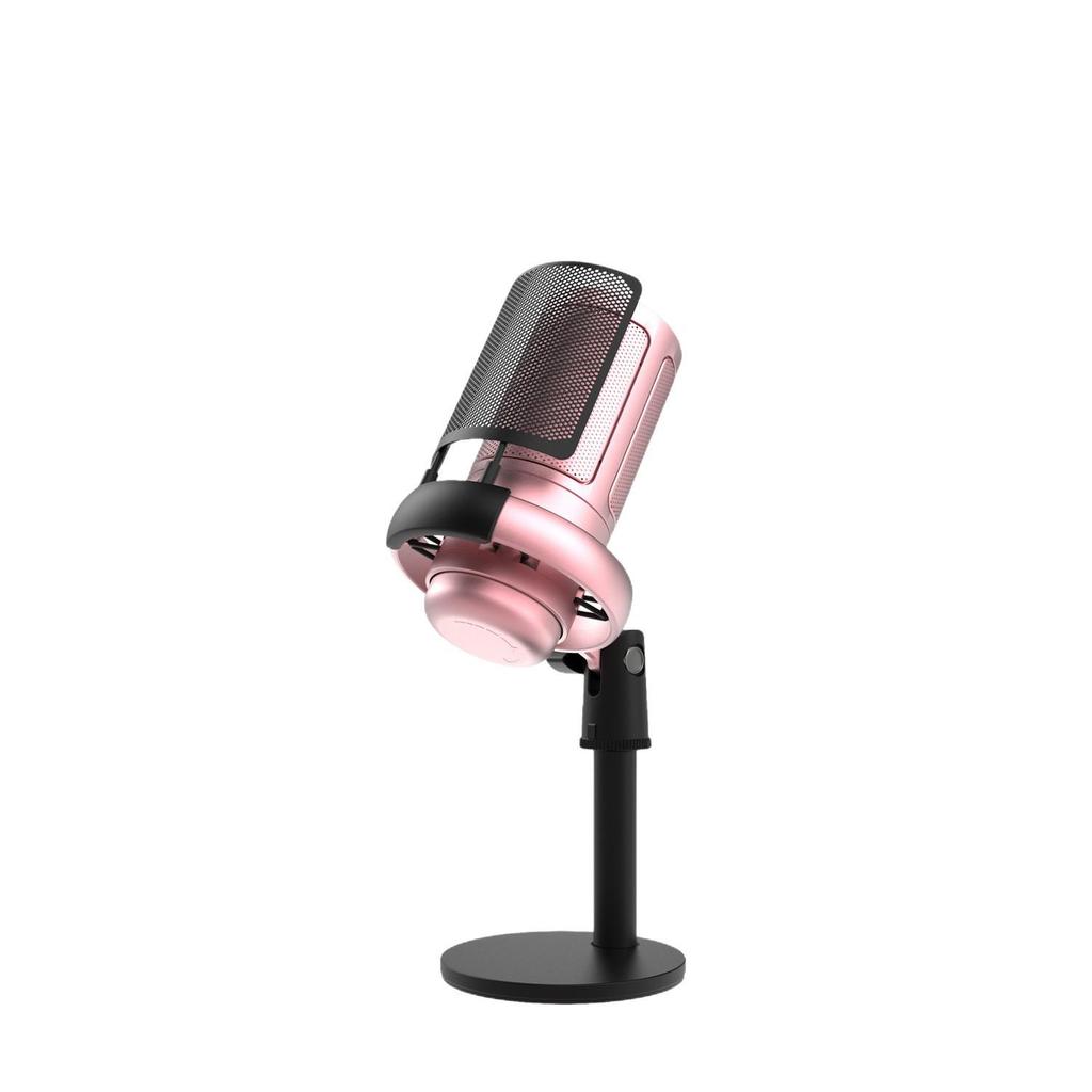 Esports USB Condenser Desktop Microphone with Boom Arm for Live Recording
