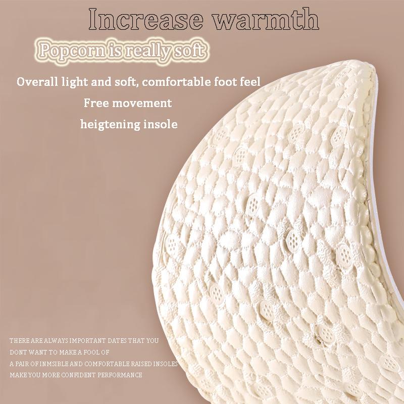 Insoles for Shoes Breathable Heighten Heel Insert Pad Cushion Unisex Height Increase Insole Boost Man Women's Shoes Sneakers New