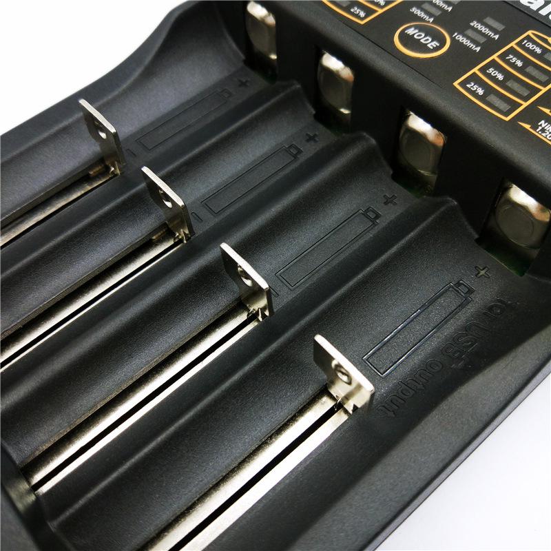 LiitoKala lii-402 Lithium 18650 Battery Charger with USB Output