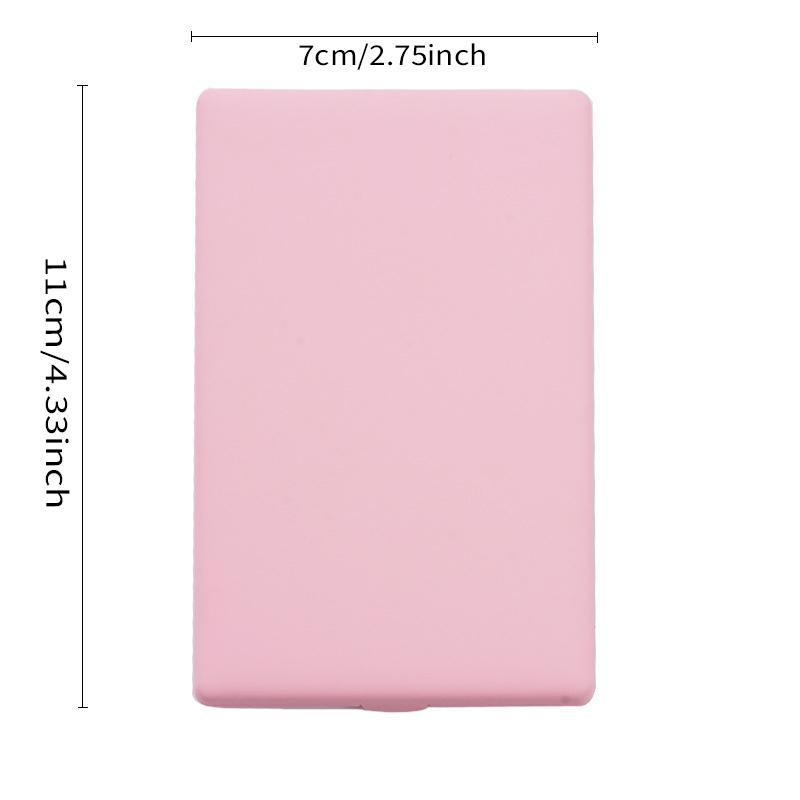 Portable Pocket Mirror with Premium Matte Finish for Women