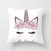 Ins Cute Unicorn Pillowcase Cartoon Home Sofa Cushion Pillowcase Pillowcase Pillowcase Pillowcase