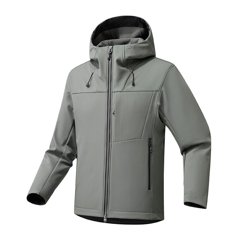 Unisex Soft Shell Windbreaker: Waterproof, Windproof Fleece Jacket for Autumn/Winter Mountaineering