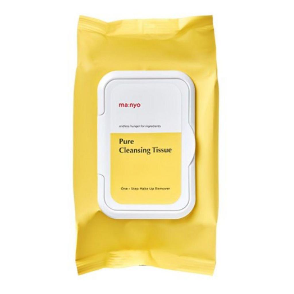 ma:nyo Pure Cleansing Tissue Gentle Makeup Remover & Hydrating Cleansing Wipes 80 Sheets