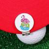 Golf Ball Markers With Hat Clips For Men Women Enamel Magnetic Baseball Cap Clips Golfer Removable Attaches Easily To Golf Cap