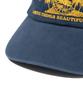 KNITTED Palm Tree Logo Embroidered Ball Cap Navy