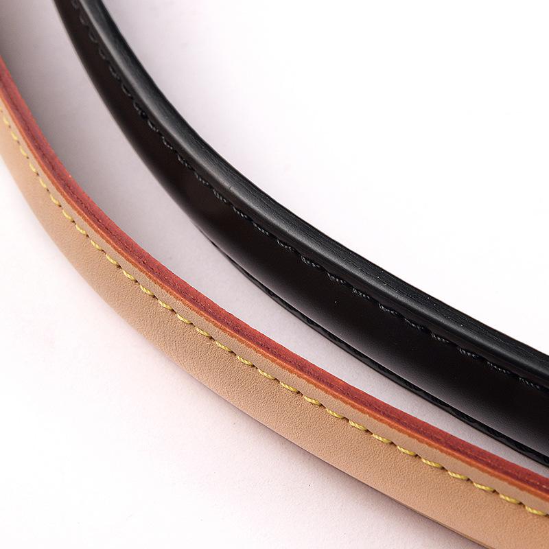 MHS-C-8 Kabelka typu bucket z pravé kůže s odnímatelným ramenním popruhem